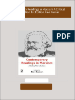 Instant Download Contemporary Readings in Marxism A Critical Introduction 1st Edition Ravi Kumar PDF All Chapters