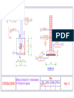 03_semelle Isolee Si 1 (130x130x30h) Et Poteau p1 (25x40)