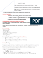 Paper 2 the Family_ Functionalist Perspective Notes