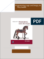 Instant Download Starting Out With Programming Logic and Design, 6e Tony Gaddis PDF All Chapters