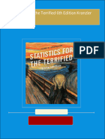 Statistics for the Terrified 6th Edition Kranzler All Chapters Instant Download