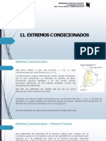 Práctico 11. Extremos condicionados