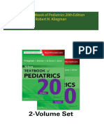 PDF Nelson Textbook of Pediatrics 20th Edition Robert M. Kliegman download