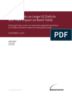 Our Thoughts on Large Us Deficits and Their Impact on Bond Yields