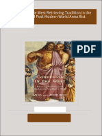 Instant Access to Confusion in the West Retrieving Tradition in the Modern and Post Modern World Anna Rist ebook Full Chapters