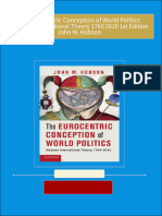 Download The Eurocentric Conception of World Politics Western International Theory 1760 2010 1st Edition John M. Hobson ebook All Chapters PDF