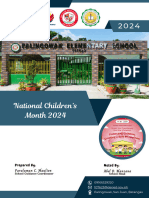 Narrative Report on National Children's Month