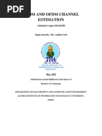 Ofdm and Ofdm Channel Estimation: Abhishek Gupta (06102298)