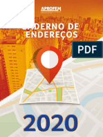 Caderno de Endereços 2020