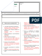 TÓPICOS GABARITO PARA A AV2 8º ANO 4º BIMESTRE DE 2024