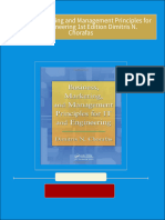 Download full Business Marketing and Management Principles for IT and Engineering 1st Edition Dimitris N. Chorafas ebook all chapters