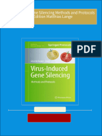 Immediate download Virus Induced Gene Silencing Methods and Protocols 1st Edition Matthias Lange ebooks 2024