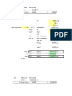 BEARING STRESS example