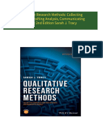 [Ebooks PDF] download Qualitative Research Methods: Collecting Evidence, Crafting Analysis, Communicating Impact 2nd Edition Sarah J. Tracy full chapters