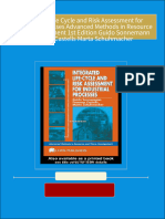 Get Integrated Life Cycle and Risk Assessment for Industrial Processes Advanced Methods in Resource Waste Management 1st Edition Guido Sonnemann Francesc Castells Marta Schuhmacher PDF ebook with Full Chapters Now