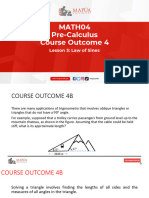 CO4-Lesson 3 - Law of Sines