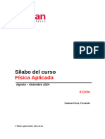 Sílabo DPA Fisica aplicada 2024-2