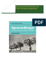 Instant ebooks textbook Agrarian Bengal Economy Social Structure and Politics 1919 1947 1st Edition Sugata Bose download all chapters