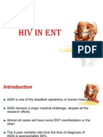 HIV in ENT