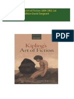 PDF Kipling s Art of Fiction 1884 1901 1st Edition David Sergeant download