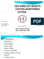 Zigbee Based Wireless Remote Weather Station Monitoring System