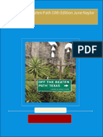 Texas Off the Beaten Path 10th Edition June Naylor 2024 scribd download