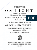 Huygens, Treatise On Light