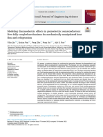 2023 Qu et al Modeling thermoelectric effects in piezoelectric semiconductors