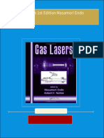 Gas Lasers 1st Edition Masamori Endo all chapter instant download