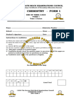 F1Chem Dec Assignment Assignment - Form 1 - Chemistry