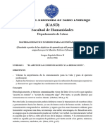 LET-012 Unidad 1 Contennido El Arte de Comunicación y La Redacción