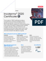 INCO Certificate Flyer