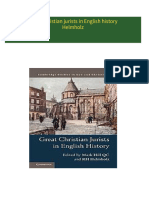 Get Great Christian jurists in English history Helmholz free all chapters