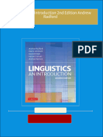 Instant download Linguistics An Introduction 2nd Edition Andrew Radford pdf all chapter