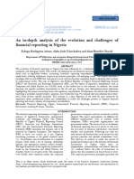 An in-depth analysis of the evolution and challenges of  financial reporting in Nigeria (www.kiu.ac.ug)