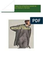 Get The Cultural Production of Matthew Arnold 1st Edition Antony H. Harrison PDF ebook with Full Chapters Now