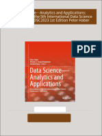 [Ebooks PDF] download Data Science―Analytics and Applications: Proceedings of the 5th International Data Science Conference--iDSC2023 1st Edition Peter Haber full chapters