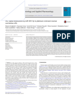 PKC-alpha modulation by miR-483-3p in platinum-resistant ovarian carcinoma cells