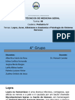 Lepra, Acne, Albinismo e Anatomia e Fisiologia do Sistema Nervoso