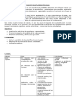 REAJUSTE DE LA PLANIFICACIÓN  DEFINITIVA