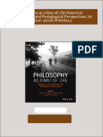 Get Philosophy as a Way of Life Historical Contemporary and Pedagogical Perspectives 1st Edition James M Ambury PDF ebook with Full Chapters Now