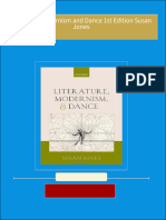 Instant Download Literature Modernism and Dance 1st Edition Susan Jones PDF All Chapters