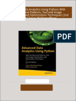 Advanced Data Analytics Using Python: With Architectural Patterns, Text and Image Classification, and Optimization Techniques [2nd Edition] Sayan Mukhopadhyay All Chapters Instant Download