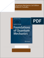 Full download Foundations of Quantum Mechanics 1st Edition Roderich Tumulka pdf docx