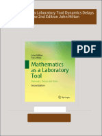 Complete Download Mathematics as a Laboratory Tool Dynamics Delays and Noise 2nd Edition John Milton PDF All Chapters