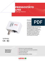 lf55-2 Pressostato leffo tipo KP