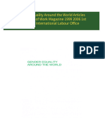 Gender Equality Around the World Articles from World of Work Magazine 1999 2006 1st Edition International Labour Office download pdf