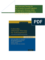 PDF Culturally Informed Therapy for Schizophrenia: A Family-Focused Cognitive Behavioral Approach, Clinician Guide (Treatments That Work) 1st Edition Amy Weisman De Mamani download