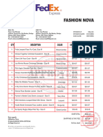 JOLA INVOICE