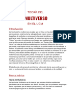 Teoría del multiverso en el UCM